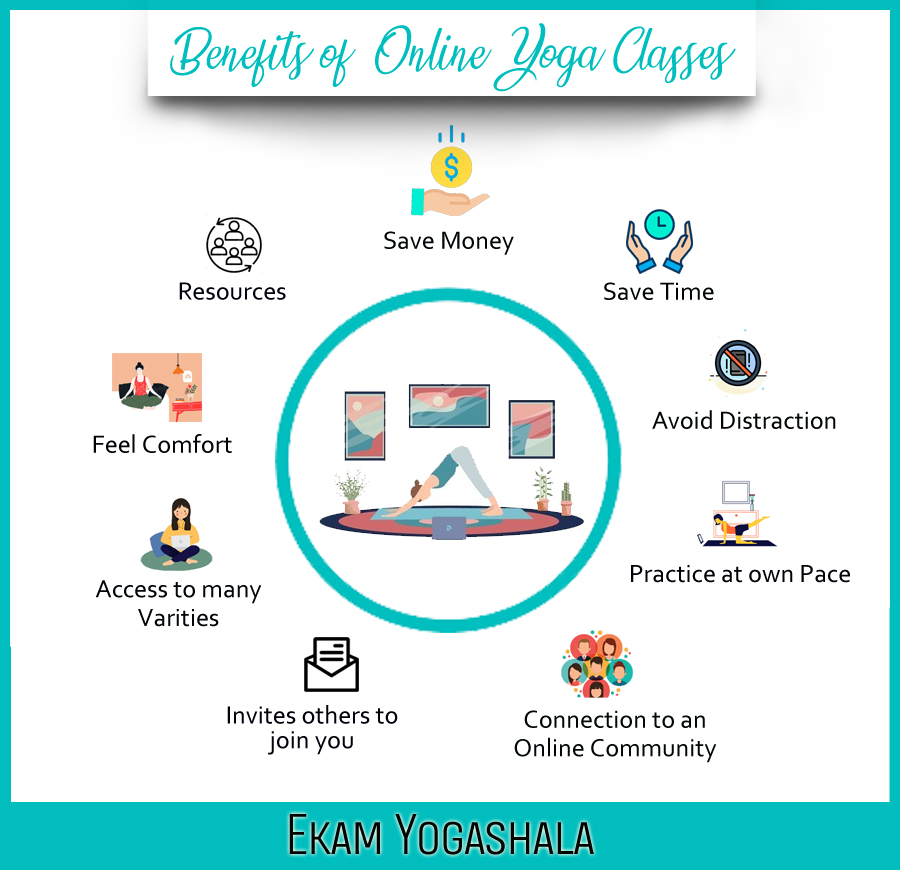 Benefits of online yoga classes