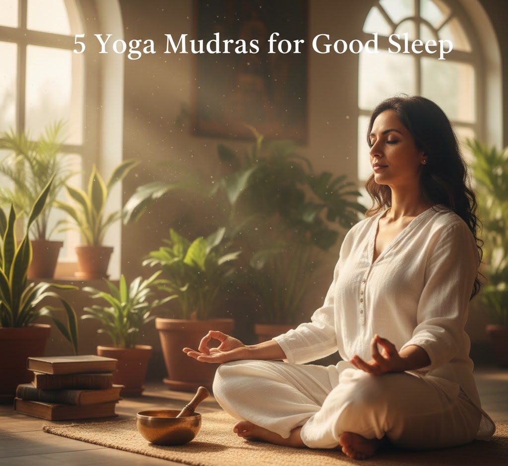 5 Yoga Mudras for Good Sleep and to Cure Insomnia Naturally