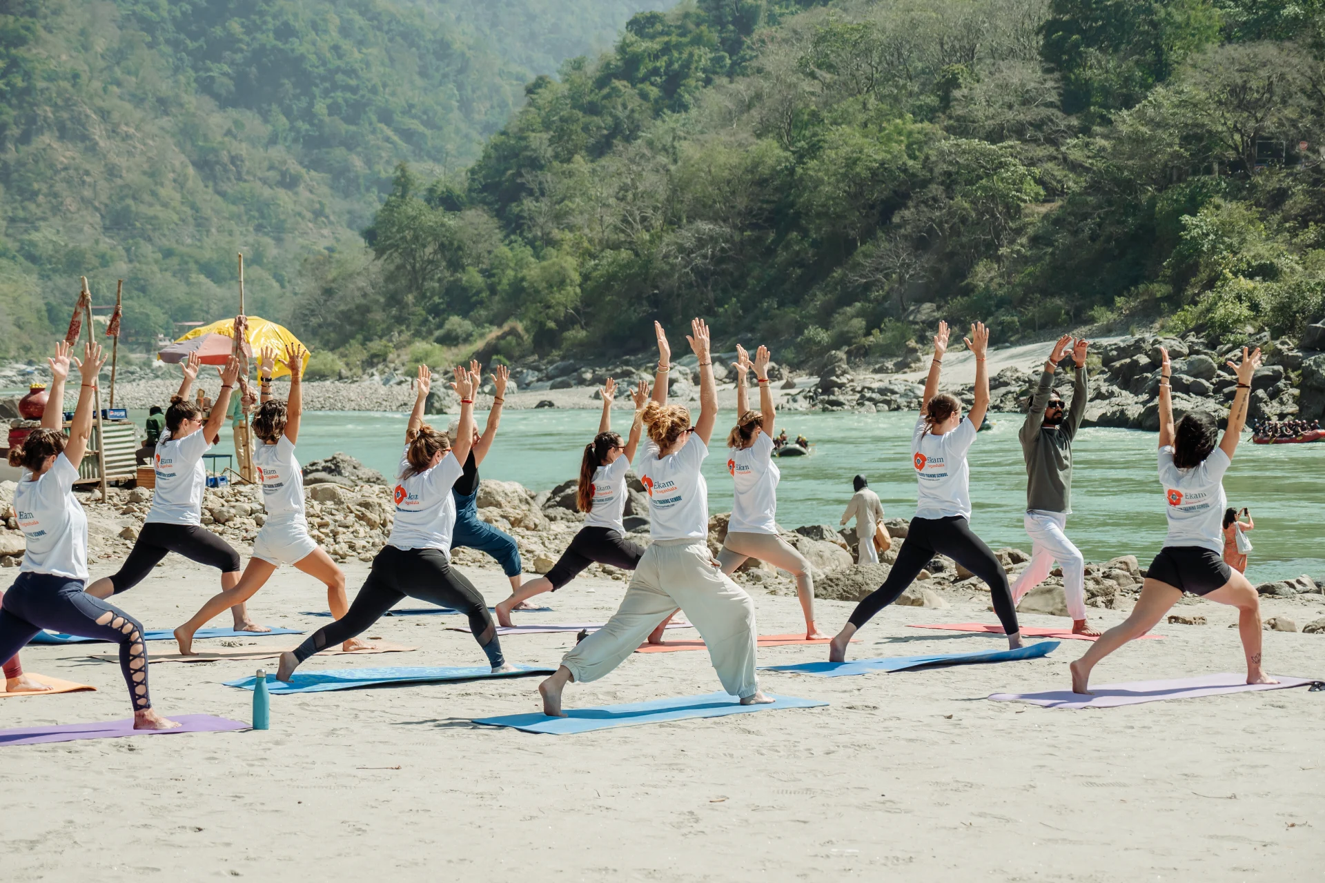 100-hour yoga course in Rishikesh