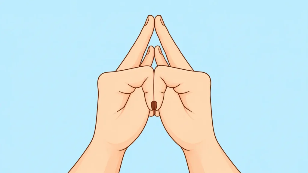 mudras for sleep - shakti mudra